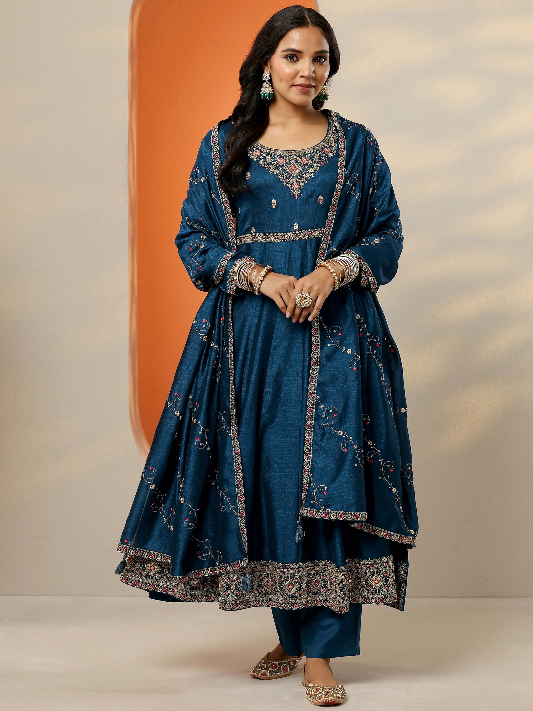 Anarkali with Dupatta Set